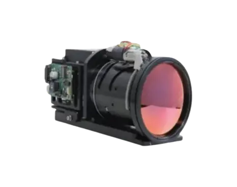 Mid-Wave Infrared Continuous Zoom Lens 15-300mm | F/4.0 MAX-MIL15300-15