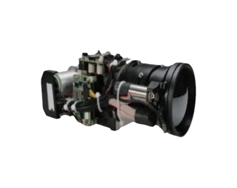 Mid-Wave Infrared Continuous Zoom Lens 40-200mm | F/4.0 MAX-MIL40200-15