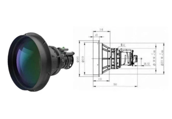 mid wave infrared continuous zoom lens 50mm 1000mm max mil50100 3